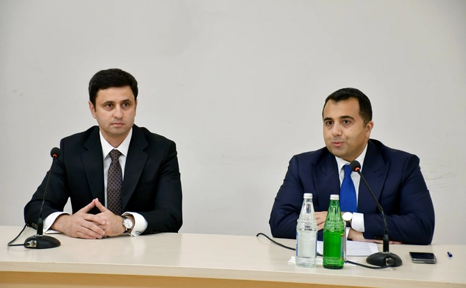 Qarabağ Universitetində yeni təşəbbüslər təqdim edilib - FOTOLAR