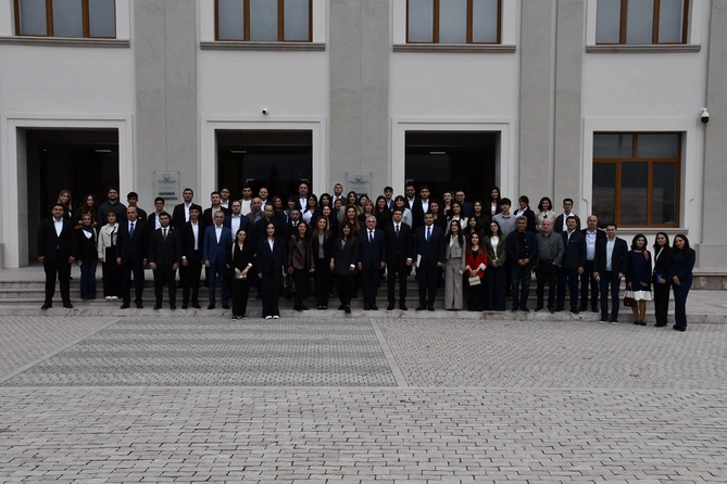 Qarabağ Universitetində yeni təşəbbüslər təqdim edilib - FOTOLAR