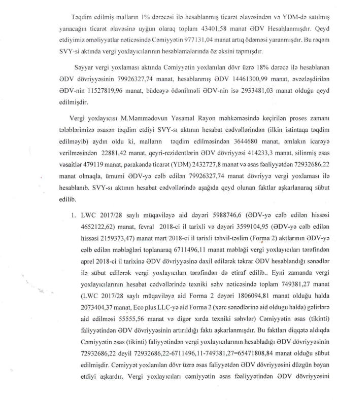 Həbsdə olan iş adamı Süleyman Babayevdən Apellyasiya Məhkəməsinə məktub – Sübutlar nəzərə alınacaqmı? (FOTOLAR)