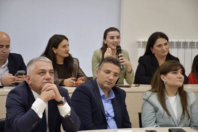 Qarabağ Universitetində yeni təşəbbüslər təqdim edilib - FOTOLAR
