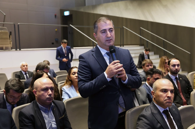 Dövlət Vergi Xidməti ilə TÜİB arasında Açıq Dialoq Platforması keçirildi - FOTOLAR