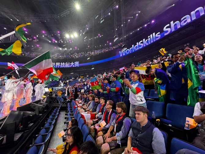 Azərbaycan WorldSkillsdə ikinci Medal of Excellence uğurunu əldə edib - FOTOLAR Azərbaycan WorldSkillsdə ikinci Medal of Excellence uğurunu əldə edib - FOTOLAR