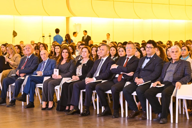 Bakıda professor Ziya Səlcuqun təhsil işçiləri üçün ustad dərsi keçirilib — FOTOLAR