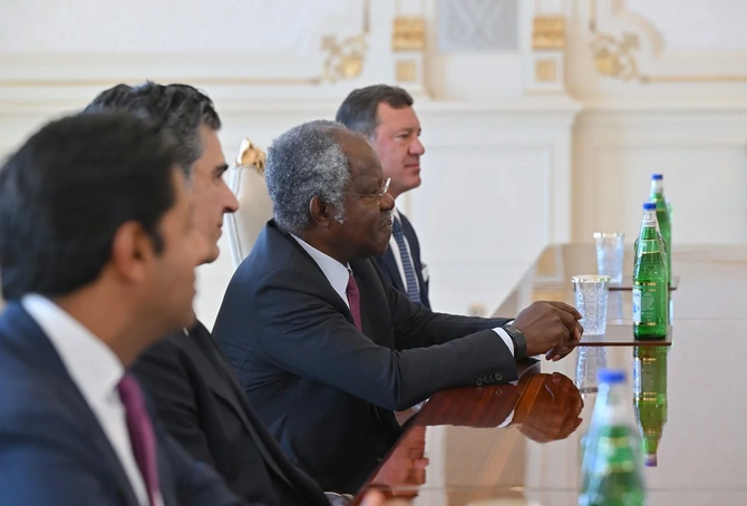 İlham Əliyev Global Infrastructure Partners şirkətinin rəhbərini qəbul edib - FOTOLAR İlham Əliyev Global Infrastructure Partners şirkətinin rəhbərini qəbul edib - FOTOLAR