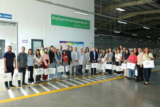 Azərsun Holdinq Təmizlik Kağızları Fabrikinə mediatur keçirib – FOTO