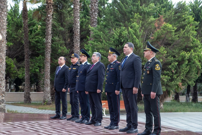 Salyanda prokurorluq işçilərinin peşə bayramı keçirildi — FOTOLAR