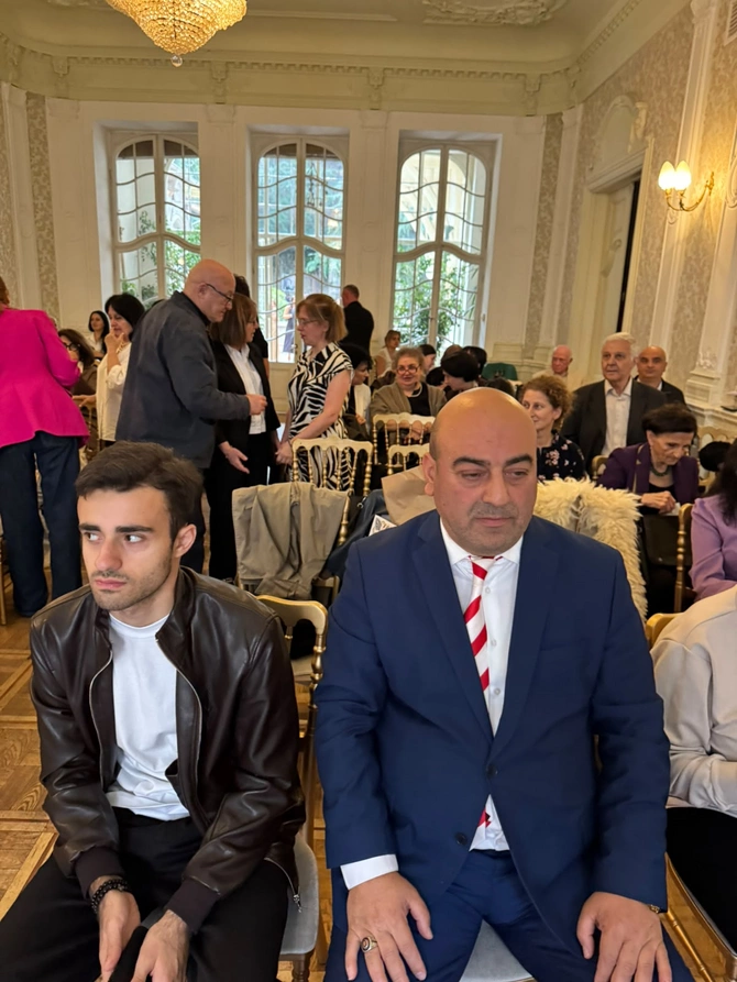 Azərbaycanlı yazar Emil Nəsirli Gürcüstan Yazıçılar Birliyinin üzvü seçilib - FOTOLAR