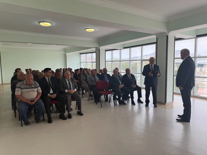 Milli Məclisin deputatı Vüqar Rəhimzadə Culfada seçiciləri ilə növbəti görüşünü keçirib - FOTO