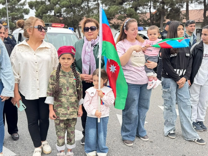 Laçında da şəhidlərin xatirəsi yad edildi - FOTOLAR