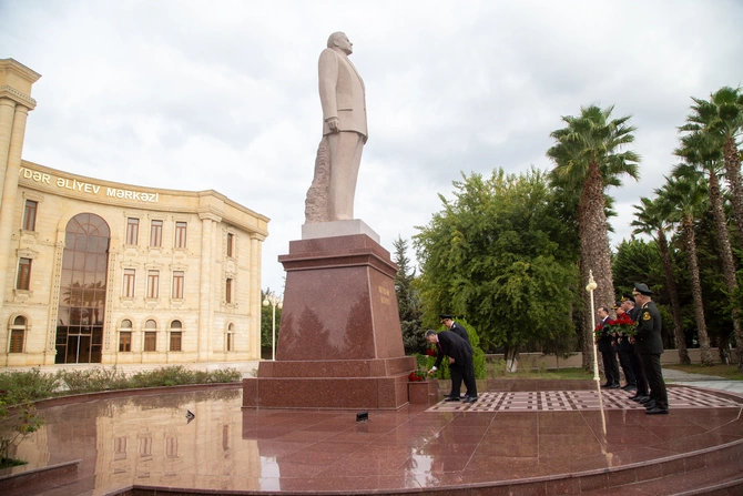 Salyanda prokurorluq işçilərinin peşə bayramı keçirildi — FOTOLAR