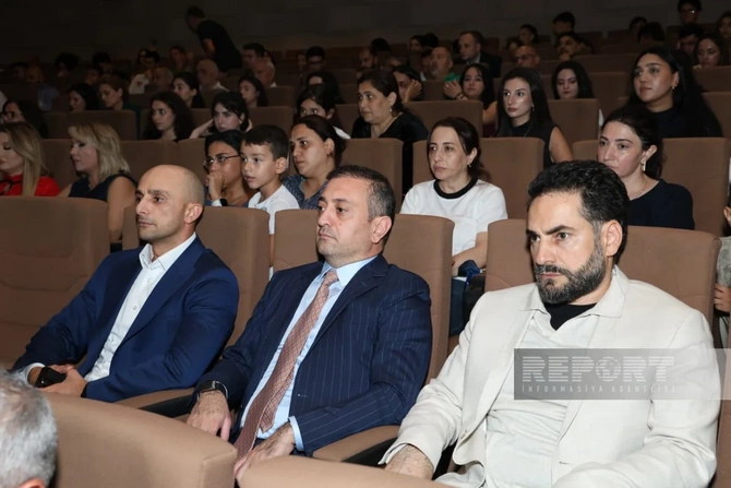 Global Media Group və Report İnformasiya Agentliyi Vətən daşı sənədli filmini təqdim edib - FOTOLAR Global Media Group və Report İnformasiya Agentliyi Vətən daşı sənədli filmini təqdim edib - FOTOLAR