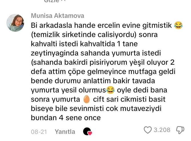 Hande Erçelin evində işləyən qadının etirafı gündəm oldu - FOTO Hande Erçelin evində işləyən qadının etirafı gündəm oldu - FOTO