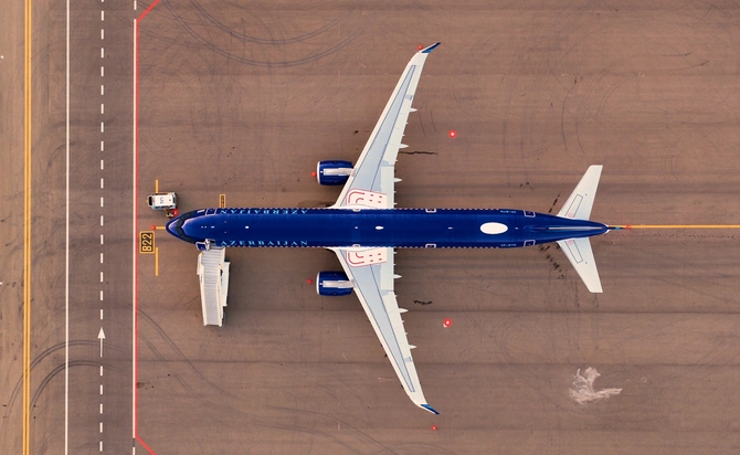 AZAL daha bir yeni nəsil Airbus A321neo təyyarəsi ilə donanmasını genişləndirib - FOTOLAR