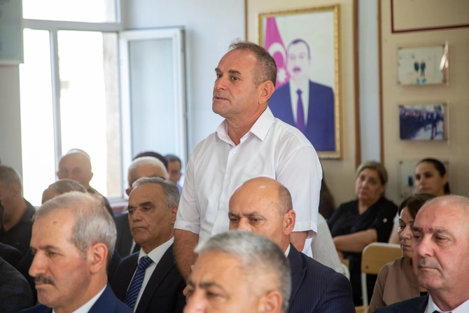 Salyanda vətəndaşların problemləri müzakirə edildi — FOTOLAR
