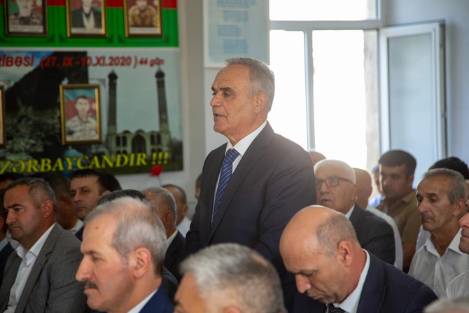 Salyanda vətəndaşların problemləri müzakirə edildi — FOTOLAR