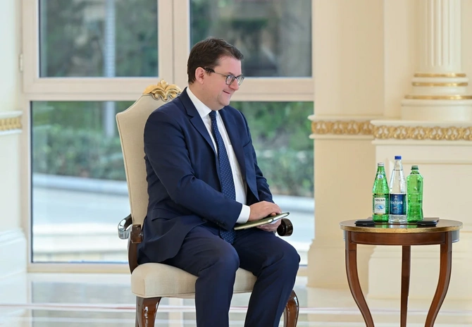 İlham Əliyev Avstriyanın Azərbaycanda yeni səfirini qəbul edib - FOTOLAR