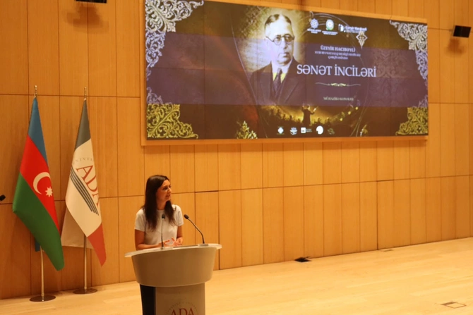 MEMİM-in Sənət inciləri layihəsi üzrə ADA Universitetində mühazirə-konsert keçirildi - FOTOLAR