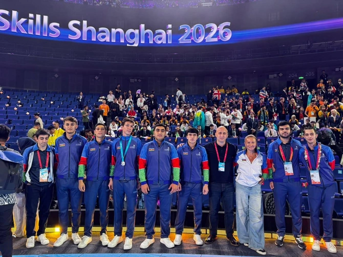 Azərbaycan WorldSkillsdə ikinci Medal of Excellence uğurunu əldə edib - FOTOLAR Azərbaycan WorldSkillsdə ikinci Medal of Excellence uğurunu əldə edib - FOTOLAR