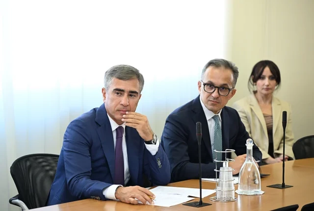 Azərbaycanla Müqəddəs Taxt-Tac arasında gələcək birgə proqramlarla bağlı fikir mübadiləsi aparılıb - FOTOLAR