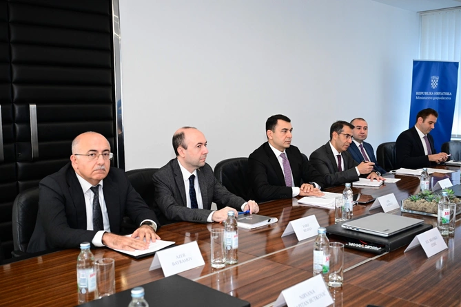 Zaqrebdə Azərbaycan-Xorvatiya əlaqələri müzakirə olunub - FOTOLAR Zaqrebdə Azərbaycan-Xorvatiya əlaqələri müzakirə olunub - FOTOLAR