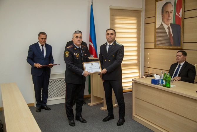 Salyanda prokurorluq işçilərinin peşə bayramı keçirildi — FOTOLAR