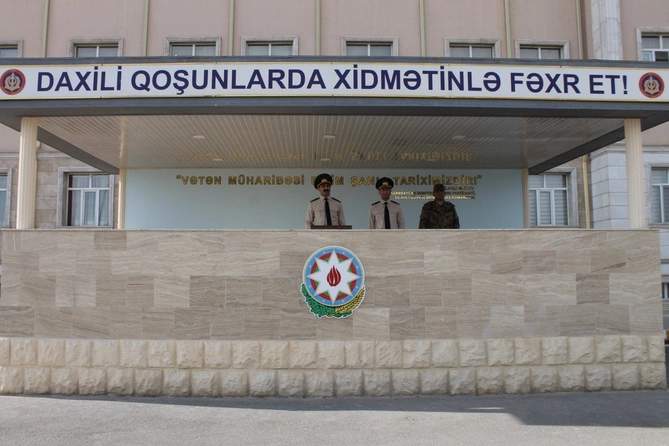 Hərbi Prokurorluğun rəhbərliyi Naxçıvanda hərbi qulluqçularla görüşdü – FOTOLAR