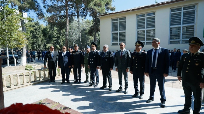 Salyanda 27 Sentyabr – Anım Günü münasibətiləşəhidlərin xatirəsi anıldı - FOTOLAR