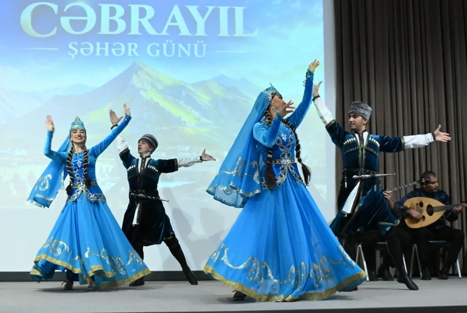 Cəbrayıl şəhərində bayram konserti keçirildi - FOTOLAR