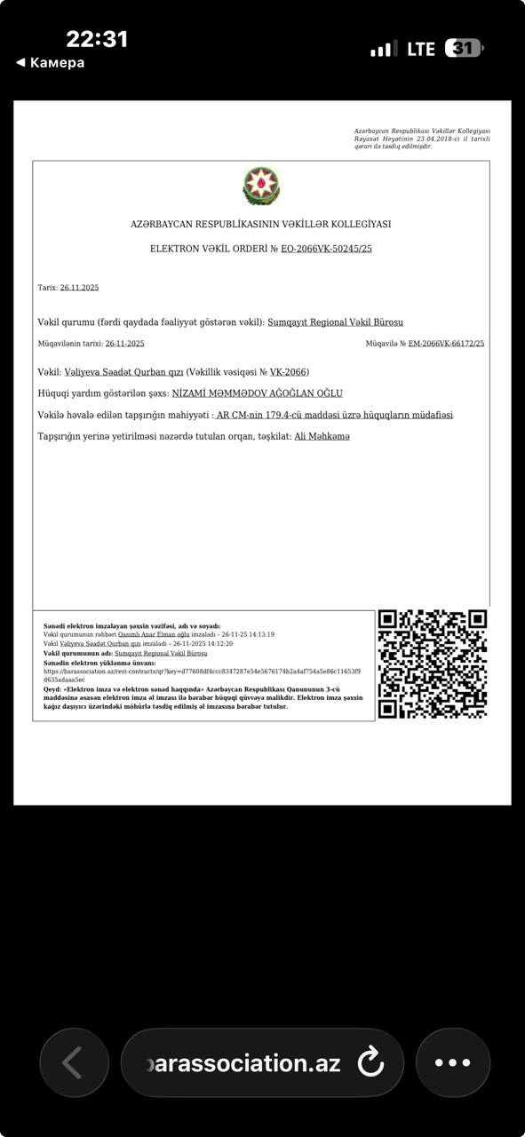 David Seliverstov fırıldağının pərdəarxası - Vəkil Səadət Vəliyeva ilə 90 min dollarlıq məxfi sövdələşmə - FOTOLAR David Seliverstov fırıldağının pərdəarxası - Vəkil Səadət Vəliyeva ilə 90 min dollarlıq məxfi sövdələşmə - FOTOLAR