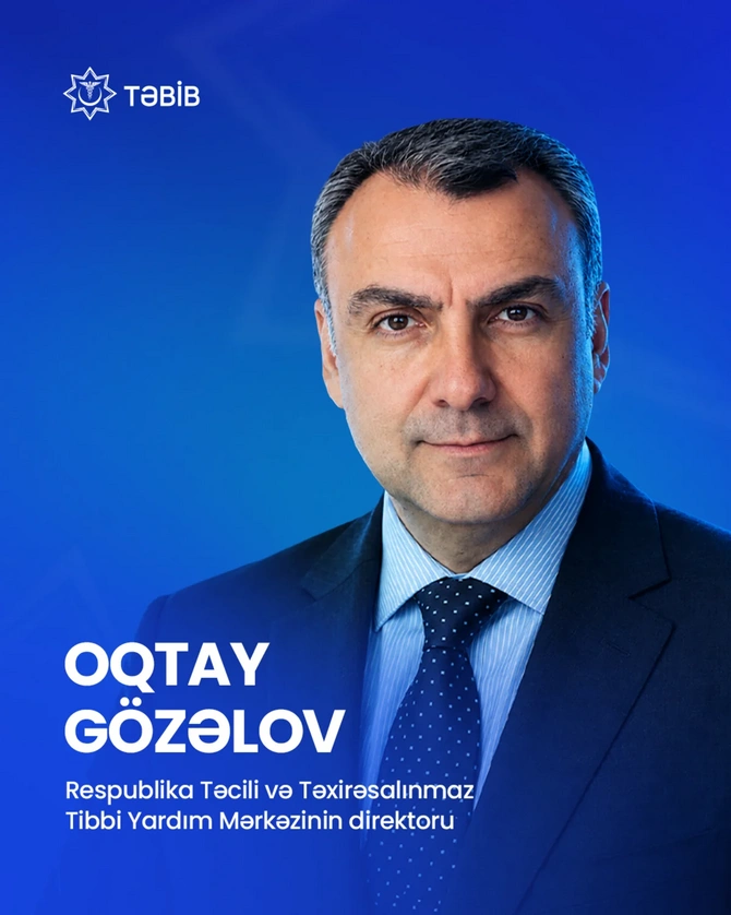 Respublika Təcili və Təxirəsalınmaz Tibbi Yardım Mərkəzinə yeni direktor təyin edilib - FOTO