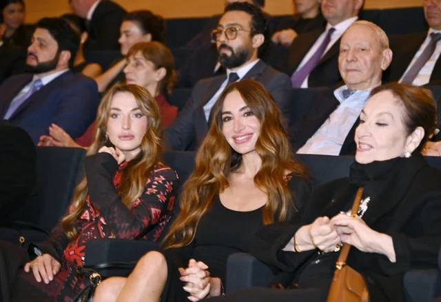 Arzu Əliyeva və Alyona Əliyeva 44 bədii filminin premyerasında iştirak ediblər - FOTOLAR