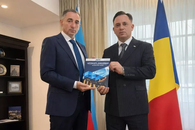 AQC sədri Azərbaycanın Rumıniyadakı səfiri ilə görüşüb – FOTO