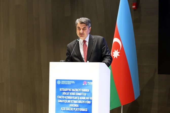 Dövlət Vergi Xidməti ilə TÜİB arasında Açıq Dialoq Platforması keçirildi - FOTOLAR