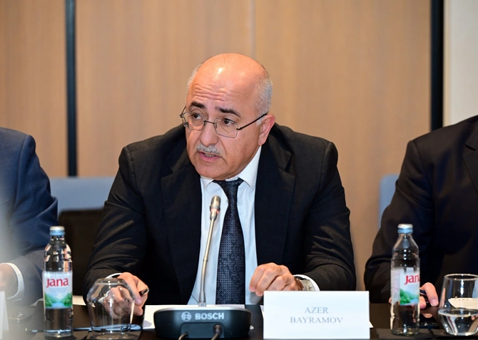 Azərbaycan və Xorvatiya arasında iqtisadi əməkdaşlığın təşviqi üzrə Birgə Komissiyanın 4-cü iclası keçirilib - FOTOLAR