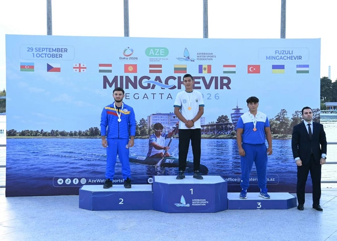 Mingəçevir Reqatası-2026 beynəlxalq turnirinin ikinci günündə komandamız 7 medal qazanıb - FOTOLAR