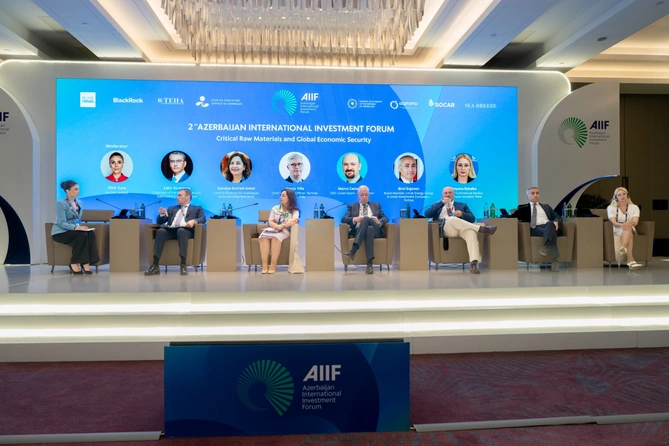 Kritik xammal və qlobal iqtisadi təhlükəsizlik mövzusunda panel sessiya keçirilib - FOTOLAR Kritik xammal və qlobal iqtisadi təhlükəsizlik mövzusunda panel sessiya keçirilib - FOTOLAR