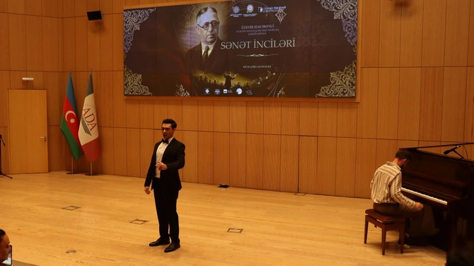 MEMİM-in Sənət inciləri layihəsi üzrə ADA Universitetində mühazirə-konsert keçirildi - FOTOLAR