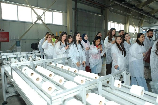 Azərsun Holdinq Təmizlik Kağızları Fabrikinə mediatur keçirib – FOTO