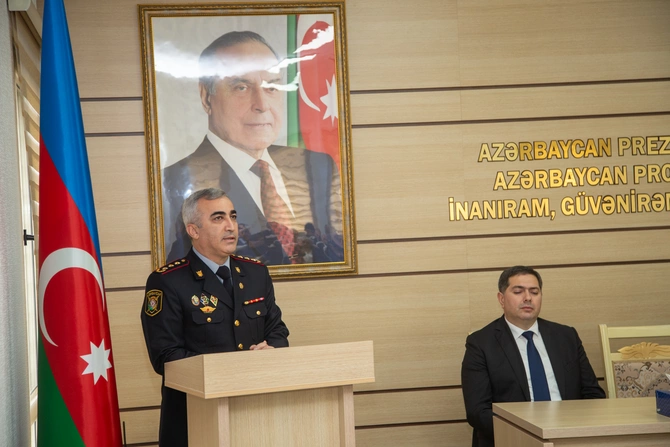Salyanda prokurorluq işçilərinin peşə bayramı keçirildi — FOTOLAR