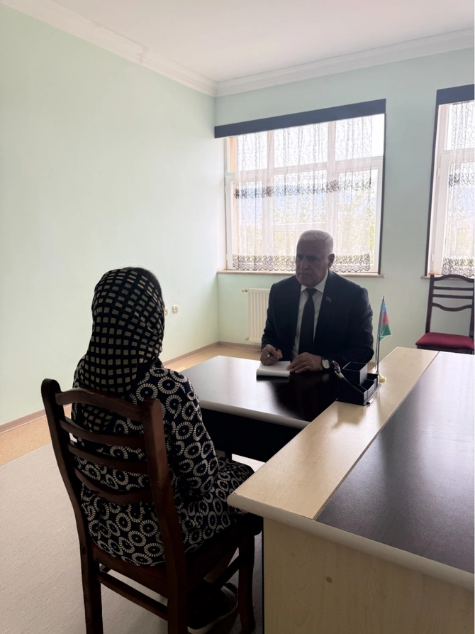 Milli Məclisin deputatı Vüqar Rəhimzadə Culfada seçiciləri ilə növbəti görüşünü keçirib - FOTO