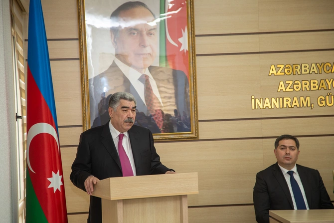 Salyanda prokurorluq işçilərinin peşə bayramı keçirildi — FOTOLAR