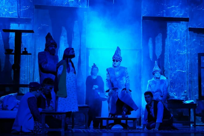 V Şəki Beynəlxalq Teatr Festivalı keçirilir - FOTOLAR