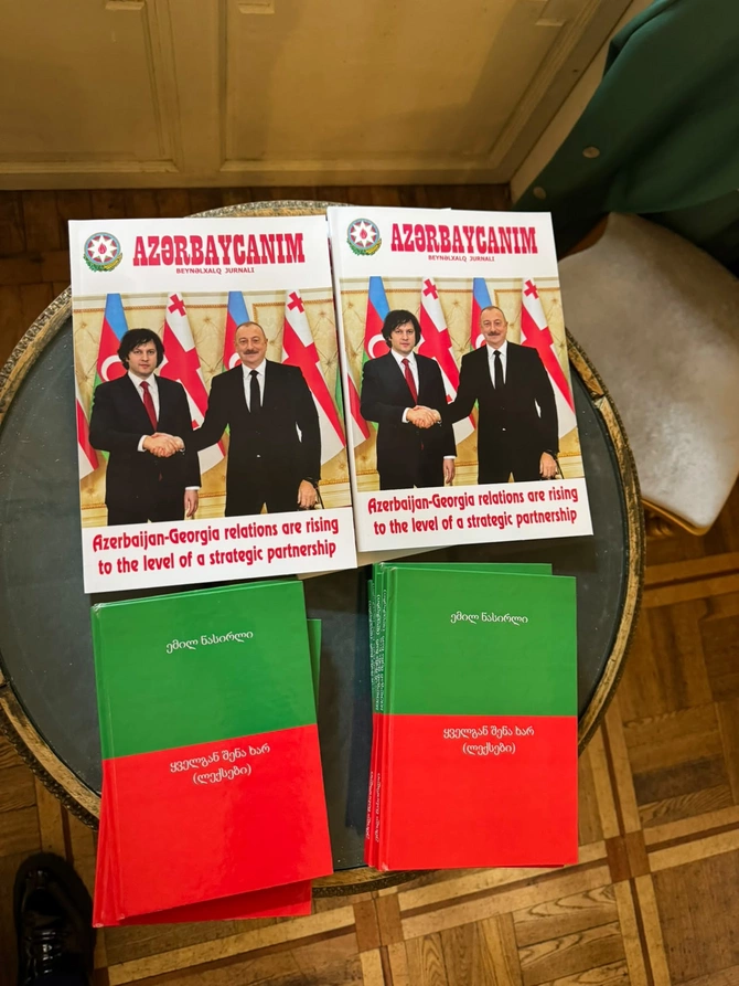 Azərbaycanlı yazar Emil Nəsirli Gürcüstan Yazıçılar Birliyinin üzvü seçilib - FOTOLAR