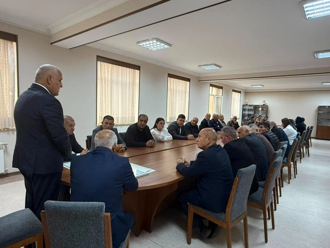 Milli Məclisin deputatı Vüqar Rəhimzadə Ordubadda seçiciləri ilə növbəti görüşünü keçirib - FOTOLAR