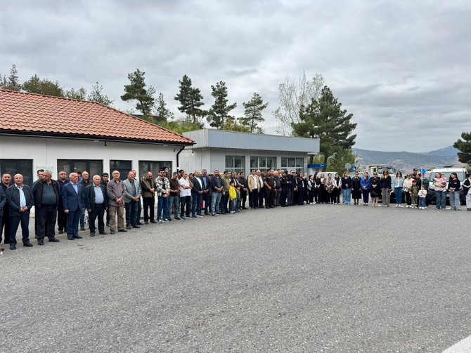 Laçında da şəhidlərin xatirəsi yad edildi - FOTOLAR