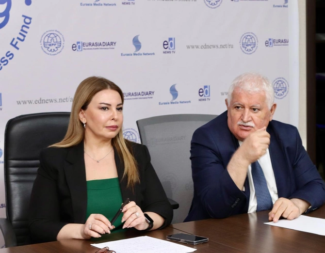 Səssiz tələ sənədli filmi təqdim olunub - FOTOLAR Səssiz tələ sənədli filmi təqdim olunub - FOTOLAR