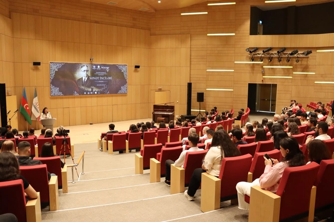 MEMİM-in Sənət inciləri layihəsi üzrə ADA Universitetində mühazirə-konsert keçirildi - FOTOLAR
