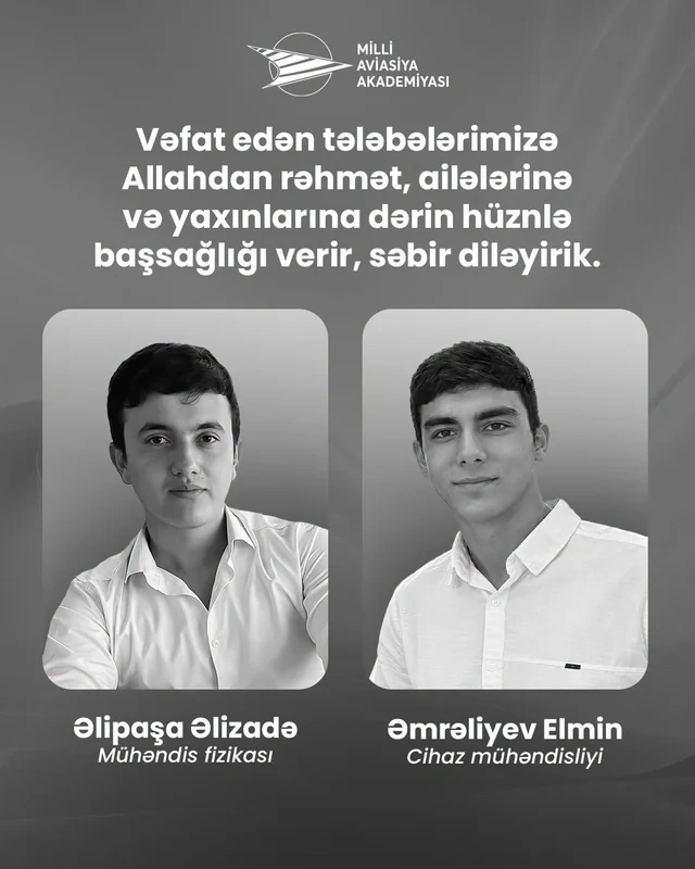 Bakıda dənizdə batan tələbələrin fotosu