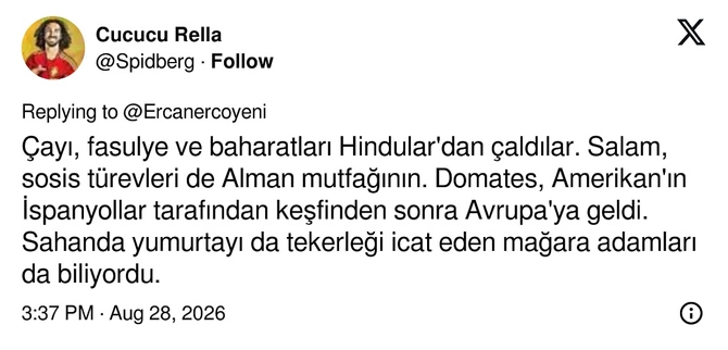 X-də on minlərlə insanı güldürən yemək paylaşımı — FOTOLAR X-də on minlərlə insanı güldürən yemək paylaşımı — FOTOLAR