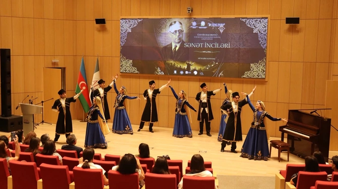 MEMİM-in Sənət inciləri layihəsi üzrə ADA Universitetində mühazirə-konsert keçirildi - FOTOLAR